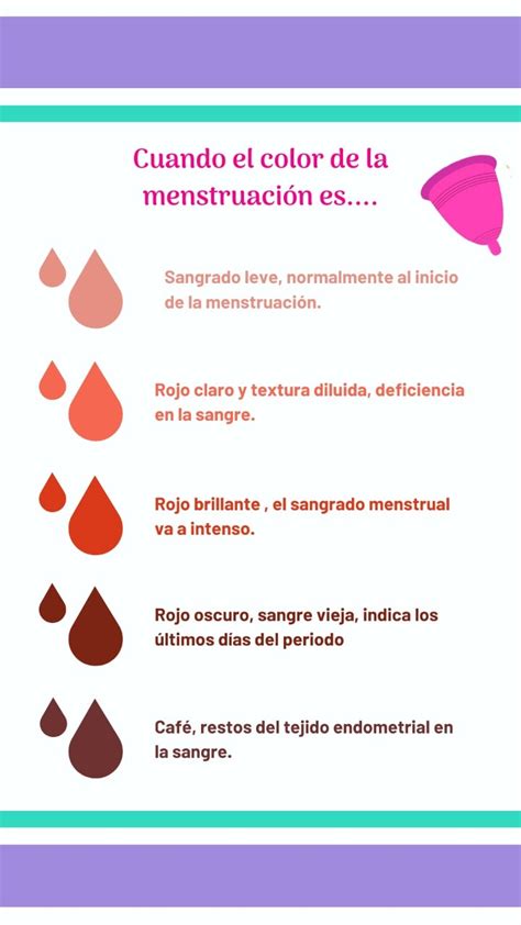 Colores Del Periodo Menstrual Flexmoms