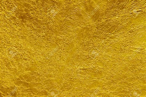 Metallic Gold Foil In Yellow Gold Brushed Textures Golden Digital Paper