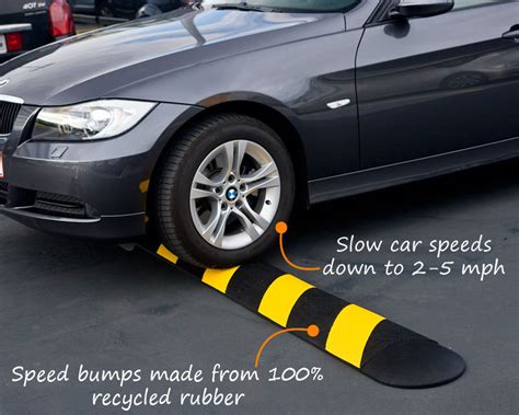 Speed Bumps Worlds Toughest Speed Bumps Recycled Rubber