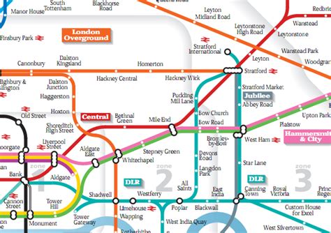 Tube Maps At Funny Angles Mapping London