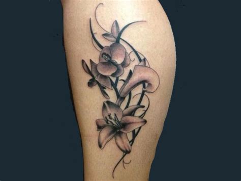 9 Beautiful Orchid Tattoo Designs And Ideas Styles At Life
