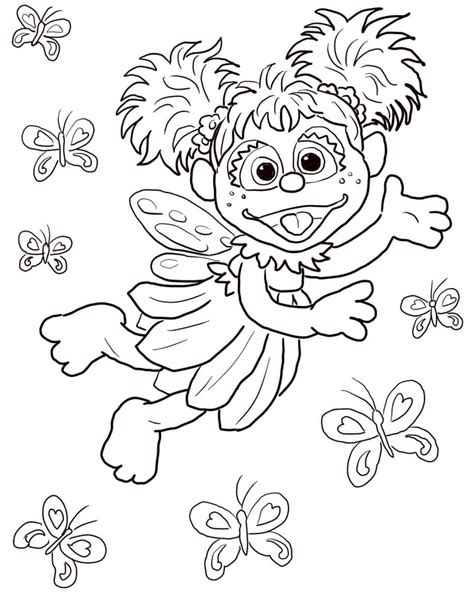 Games, puzzles, and other fun activities to help kids practice letters, numbers, and more! Abby Cadabby From Sesame Street Coloring Page - Free ...