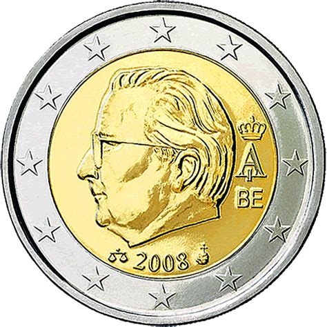 Euro Coins Belgium 2 Euro 2008 The Black Scorpion