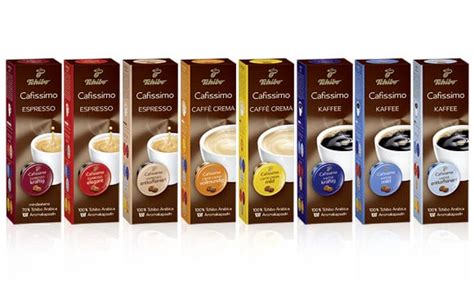 Tchibo Cafissimo Capsules all the flavours and blends - Adems Inc Ltd