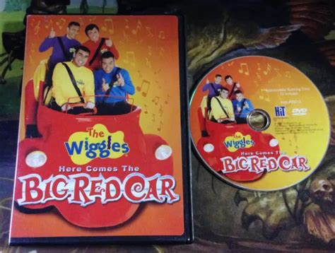 The Wiggles Here Comes Big Red Car Dvd 2006 695 Picclick