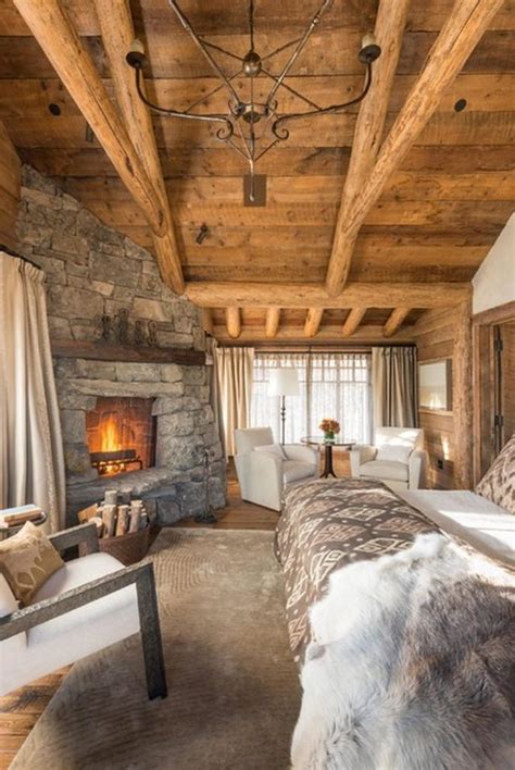 30 Most Warm Decorations For Your Rustic Fireplace Talkdecor