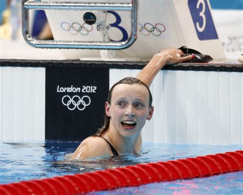 2021 Summer Olympics In Tokyo Us Swimmer Katie Ledecky