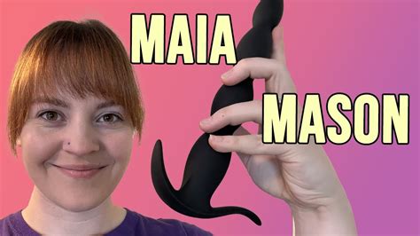 sex toy review mason vibrating anal bead probe with remote control by maia youtube