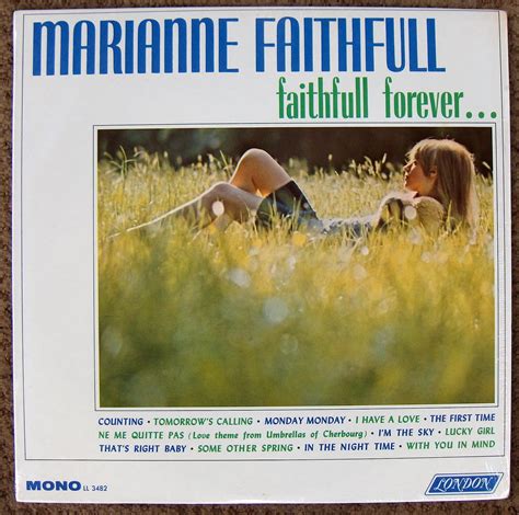 People And Places Marianne Faithfull