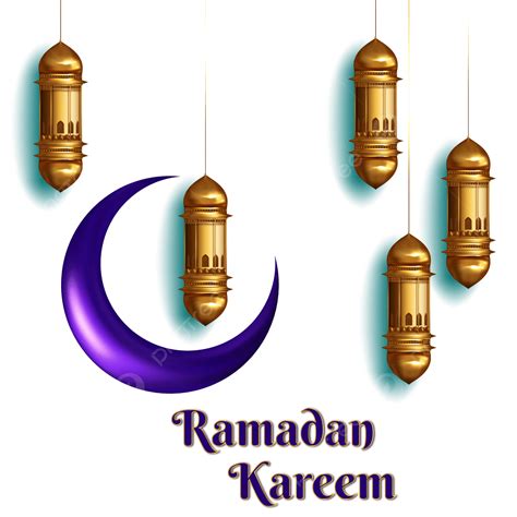 Ramadan Kareem Gold Islamic Ornament Moon Ramadan Kareem Moon Ramadan