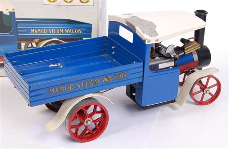 An Original Vintage Mamod Made Live Steam Steam Wagon SW1 With