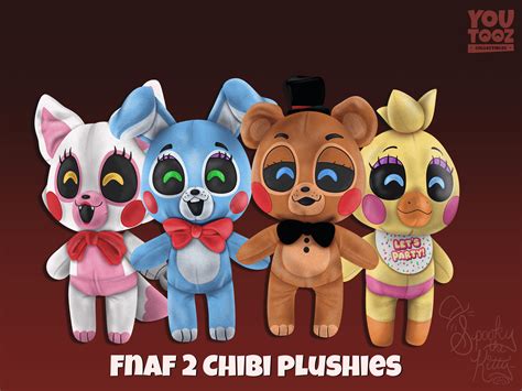 Made A Little Fake Promotional Image Of My Fnaf 2 Plush Concepts Using