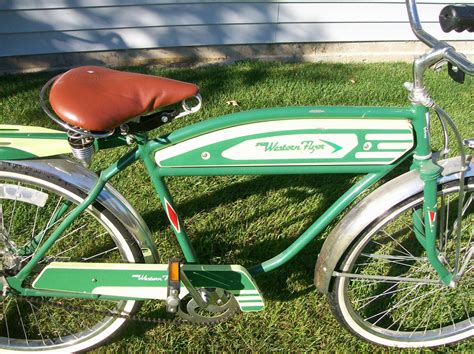 Pair Of Replica Western Flyer Bicyclesvintage Antique Retro