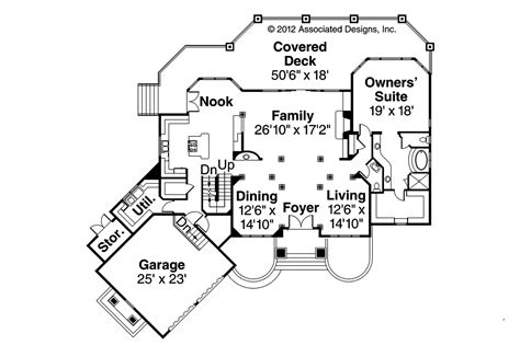 Tudor House Plans - Addison 30-795 - Associated Designs