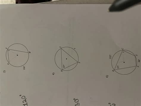 Find the measure of the arc or angle indicated CIRCLES GEO - brainly.com