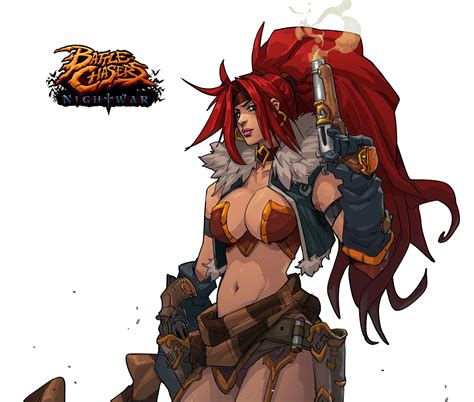 Red Monika Battle Chasers Nightwar Hicham Habchi On ArtStation At