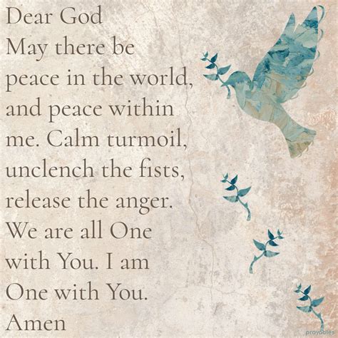 Prayer Peace And Calm Prayables