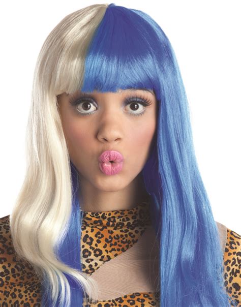 Rap Superstar Blue Blonde Nicki Minaj Sexy Long Fancy Dress Women Halloween Wig Ebay