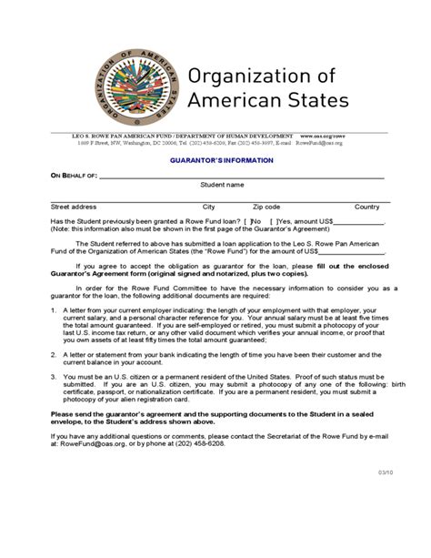 Restriction re applicable acts (2) for the purposes of subsection (1), the listed acts are this act, the planning act, a private act relating to the municipality and such other acts as may be prescribed. Guarantor Agreement - United States Free Download