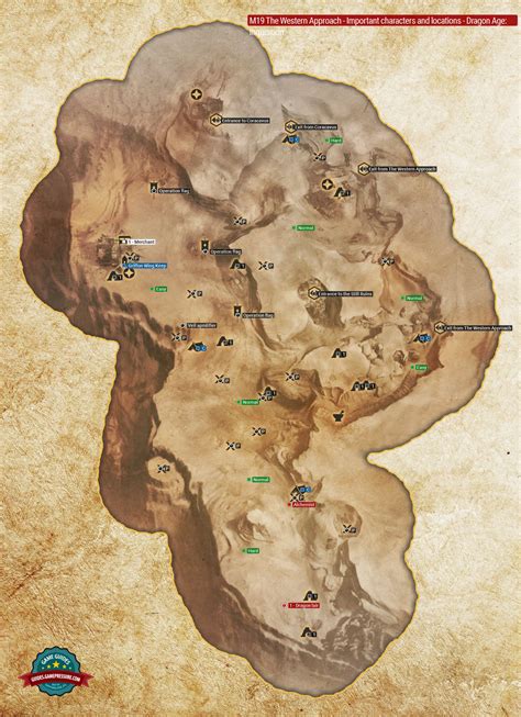 Important Characters And Locations The Western Approach Dragon Age