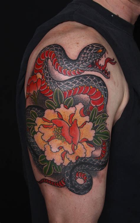 Snake Tattoo Meaning Japanese Japanese Snake Tattoos