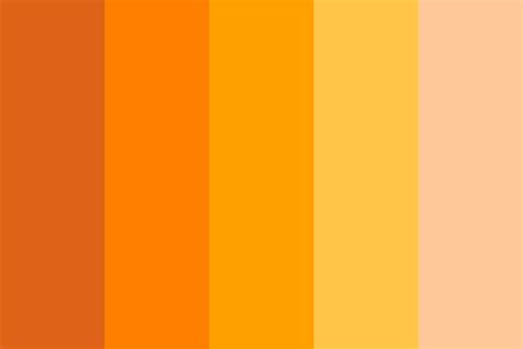 Red Orange Color Palette