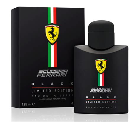 Scuderia Ferrari Black Limited Edition Ferrari Cologne Un Parfum Pour