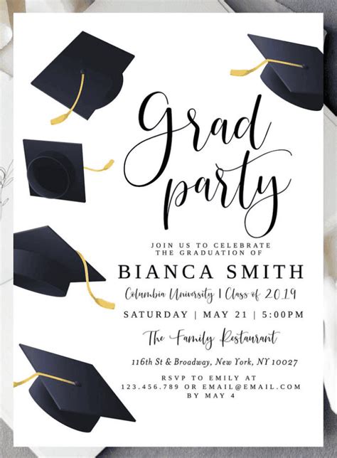 Best Graduation Party Invitations 22 Insanely Cute Graduation Party