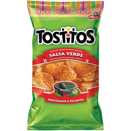 Personalized health review for tostitos salsa con queso, medium: Tostitos Salsa Verde Tortilla Chips, 7.625 oz - Walmart.com