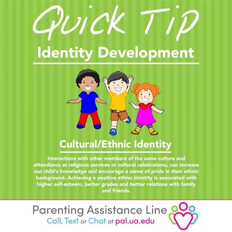 Identity Development Pal The Parents Assistance Line