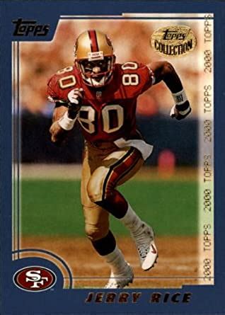 Free online football card price guide! Amazon.com: 2000 Topps Collection Football Card #310 Jerry Rice Near Mint/Mint: Collectibles ...