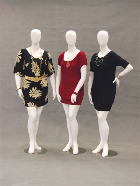 Plus Size Mannequins Mary Kitty And Yasmin Group Mannequin Mart