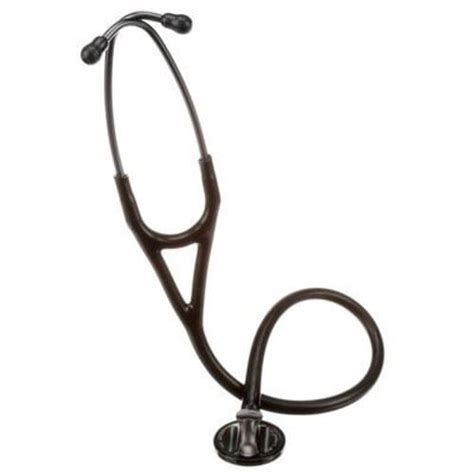 3m Littmann Master Cardiology Stethoscope Smoke Chest Piece Black