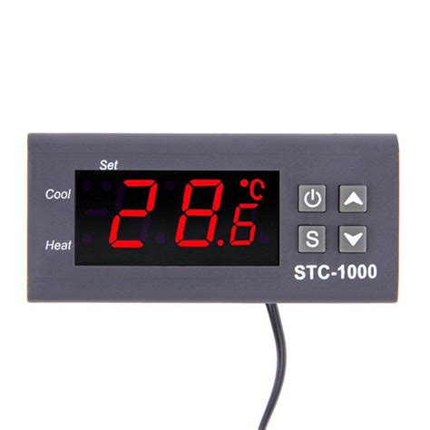 Stc 1000 Digital Temperature Controller Temp Sensor Thermostat Control