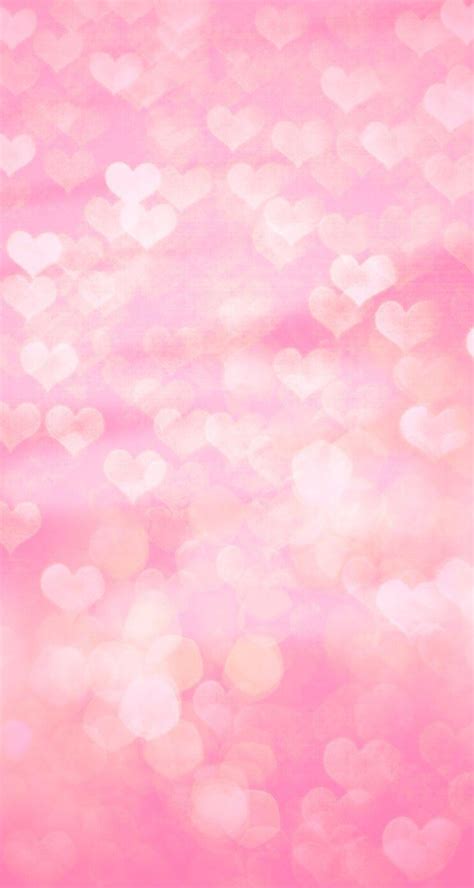 Pink Heart Iphone Wallpapers Top Free Pink Heart Iphone Backgrounds