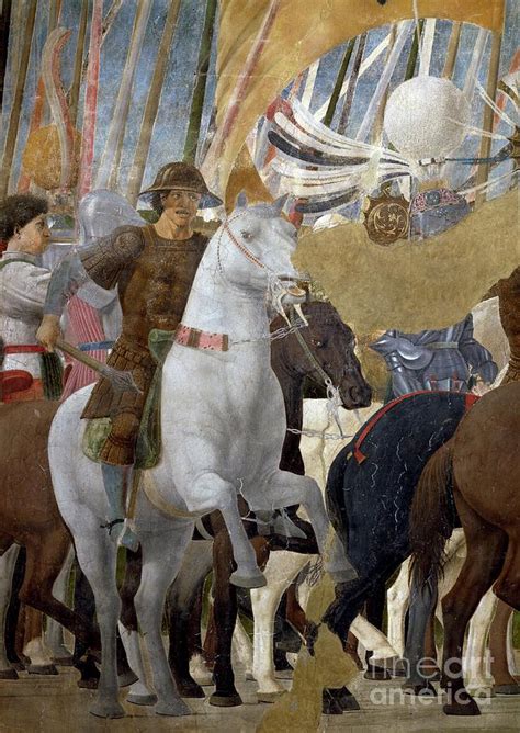 The Legend Of The True Cross Detail Of The Victory Of Constantine At