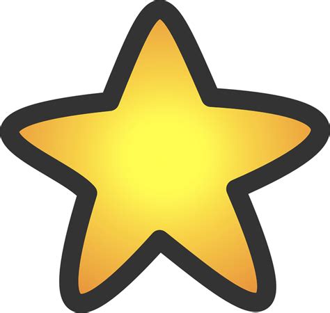 Star Yellow Symbol · Free Vector Graphic On Pixabay