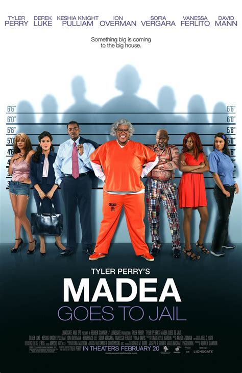 Madea was born in new orleans, louisiana on april 26, 1935. Madea Goes to Jail (#6 of 6): Extra Large Movie Poster ...