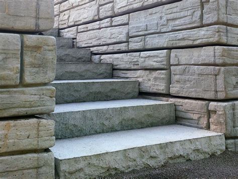 Precast Natural Stone Steps Boyd Bros Concrete Products