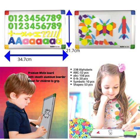 Mua 291pcs Abc Magnets Board Magnetic Letters Numbers And Shapes Maker