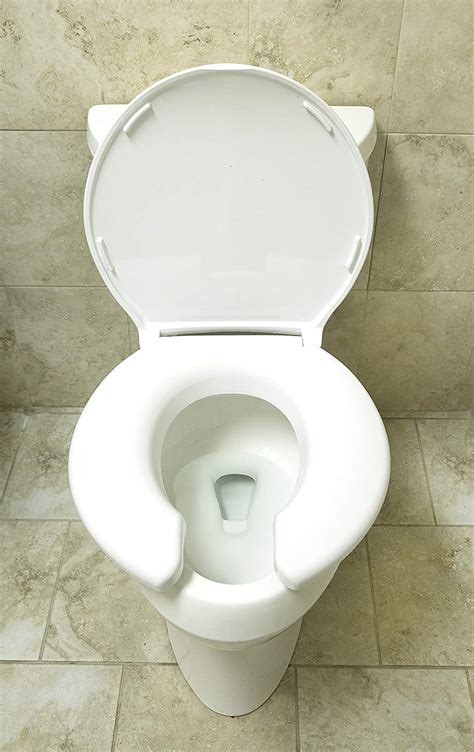 Toilet Seat 3w Open Front Wcover 1200lbs White