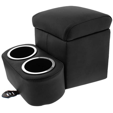 Madrid Black Tall Shorty Bench Seat Cruiser Console