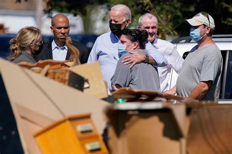 Live Updates Biden Visits New York New Jersey In Hurricane Ida Wake