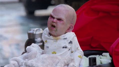 Video Devil Baby Walks The Streets Of New York Terrifying People In