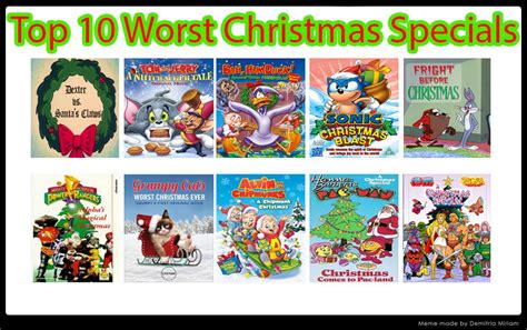 Top 10 Worst Christmas Specials By Kouliousis On Deviantart