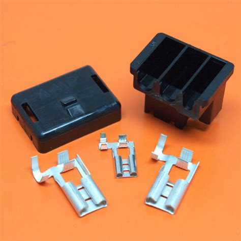 3 Pin Universal Alternator Wiring Connector Plug For Lucas Bosch