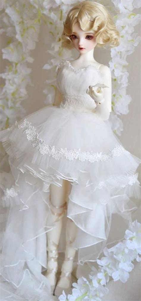 Shop Hmane Bjd Dolls Clothes 1 6 Long Tulle At Artsy Sister Tulle Wedding Dress Tulle