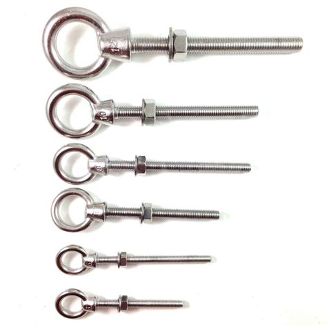M12 Eye Bolt Stainless Steel INDUSTRIAL LW AND FOOD