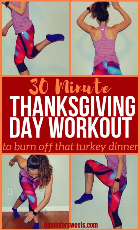 The Ultimate Thanksgiving Day Workout Runnin For Sweets