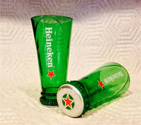 Heineken Beer Bottle Shot Glasses Recycled Glass Bottles Man Cave For Him Groomsmen Ts